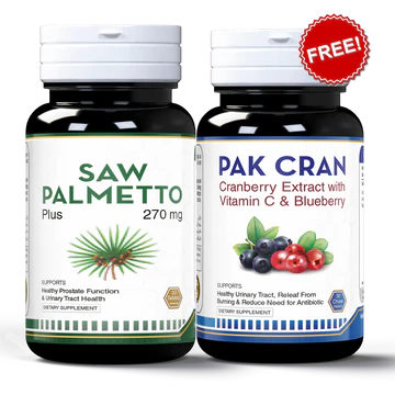 Buy Saw Palmetto & Get Pak Cran Tablet Free
